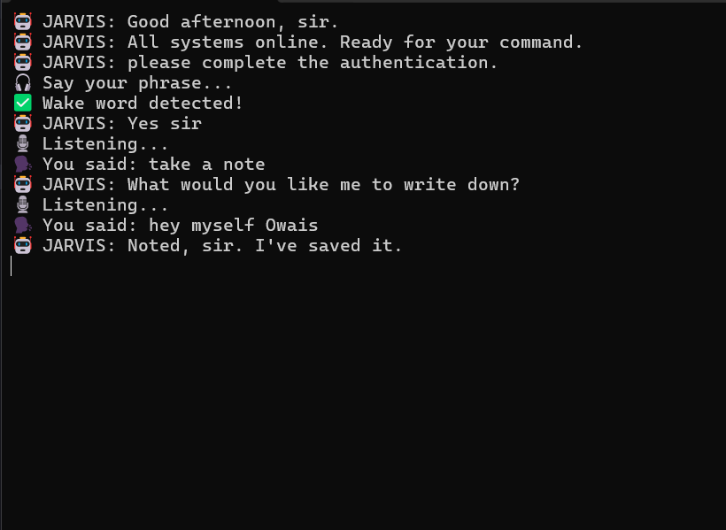 J.A.R.V.I.S. AI Assistant